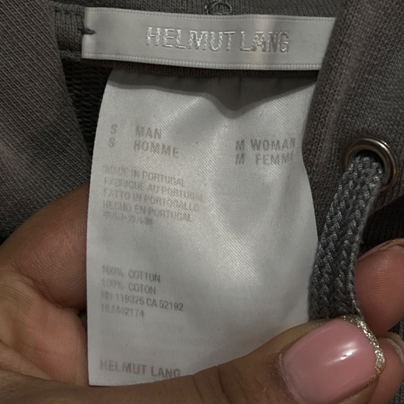 Gray Helmet Lang Hoodie - Picture 4 of 4